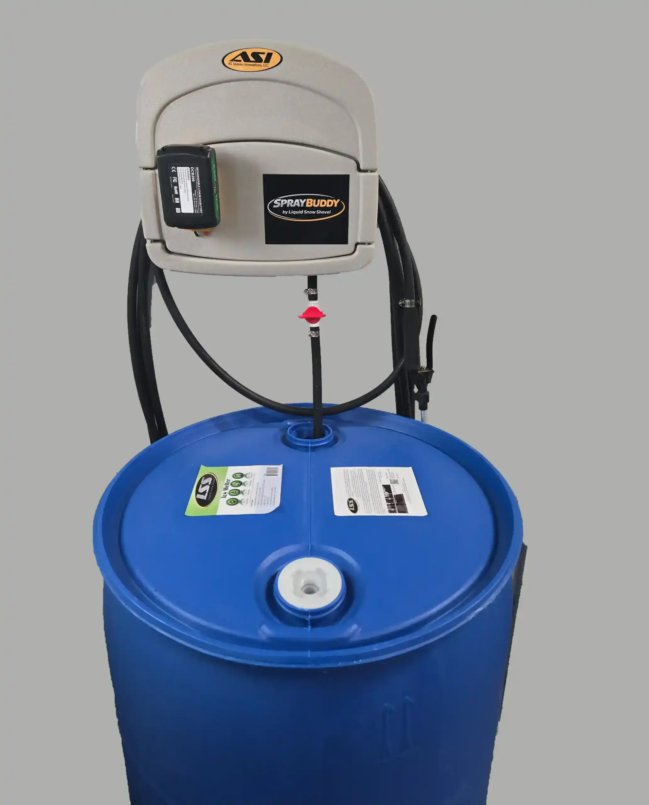 Spray Buddy cordless applicator in use