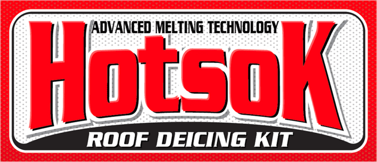 Hot Sok roof and gutter de-icing
