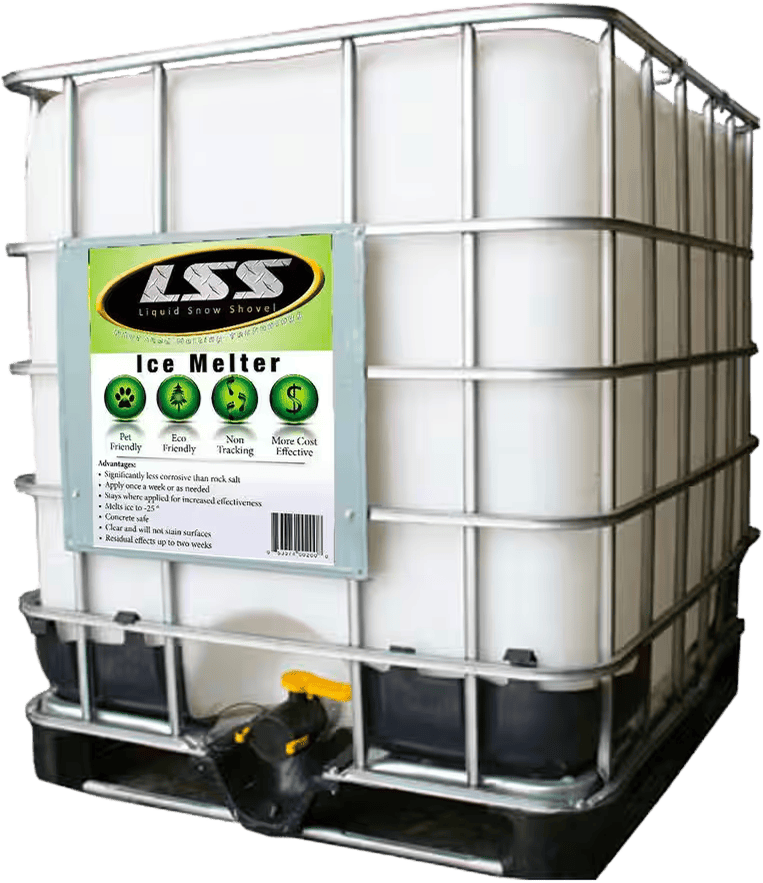 Liquid Snow Shovel 275 gallon tote